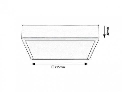 Vestavné bodové svítidlo 230V RA 71245-3
