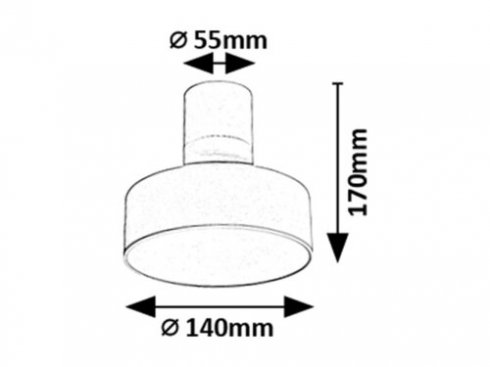 Vestavné bodové svítidlo 230V RA 71327-2