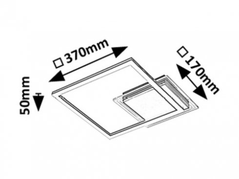 Stropní svítidlo RA 71370-6