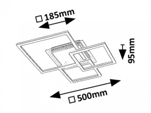 Stropní svítidlo RA 71371-3