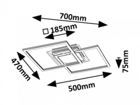 Stropní svítidlo RA 71372-8