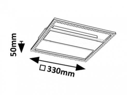 Stropní svítidlo RA 71373-6