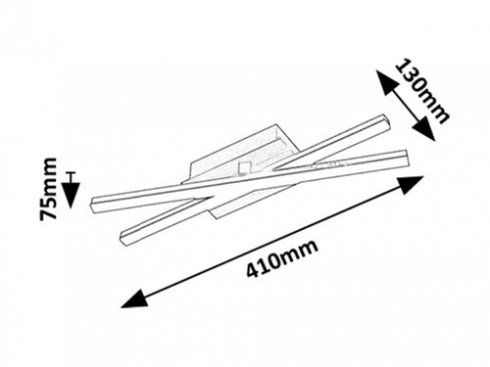 Stropní svítidlo RA 71396-3