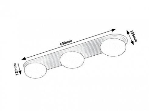 Stropní svítidlo RA 71460-5
