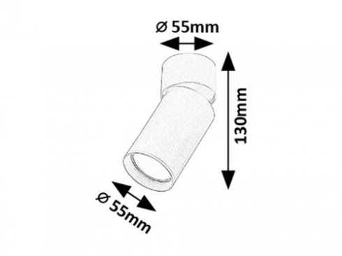 Přisazené bodové svítidlo RA 73075-4
