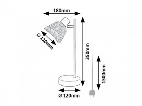 Pokojová stolní lampa RA 74018-6