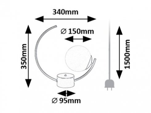 Pokojová stolní lampa RA 74035-6
