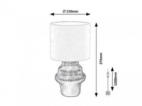 Pokojová stolní lampa RA 74058-4