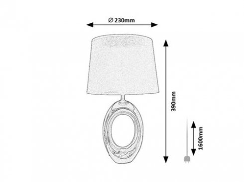 Pokojová stolní lampa RA 74063-4