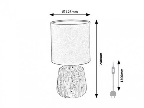 Pokojová stolní lampa RA 74066-4