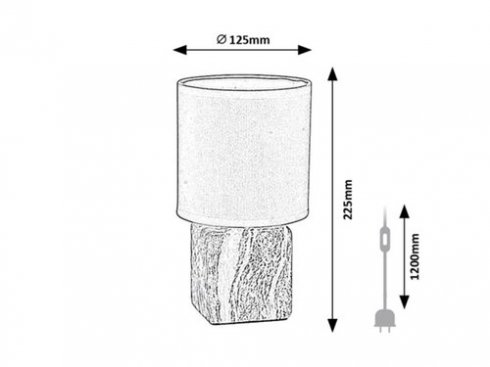 Pokojová stolní lampa RA 74068-4