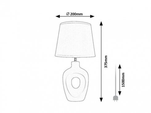 Pokojová stolní lampa RA 74080-5