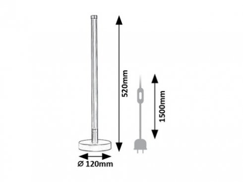 Pokojová stolní lampa RA 74165-3