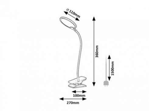 Pokojová stolní lampa RA 74199-8