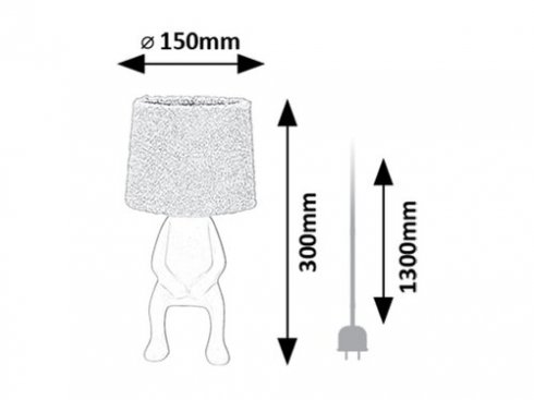 Pokojová stolní lampa RA 74218-4