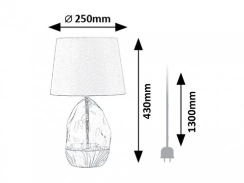 Pokojová stolní lampa RA 74228-1