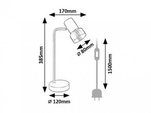 Pokojová stolní lampa RA 74278-6