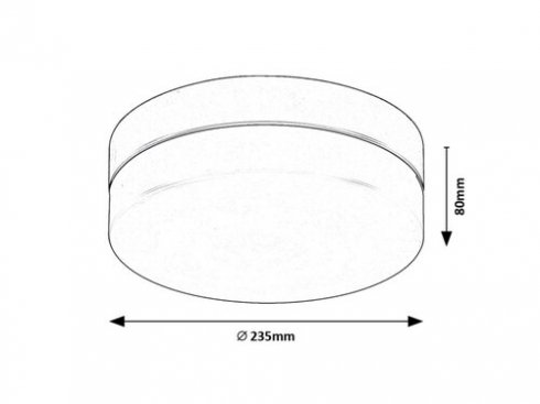 Nástěnné svítidlo/nad zrcadlo RA 75025-5