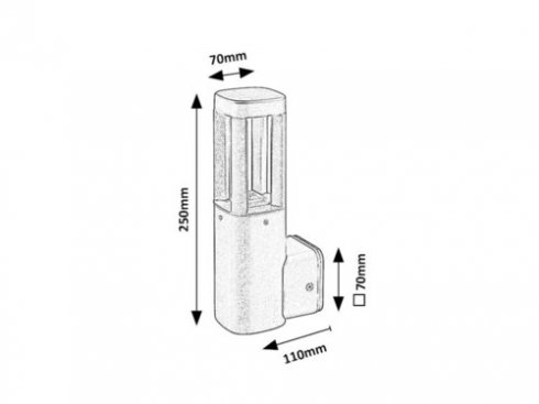 Venkovní svítidlo nástěnné RA 77033-7