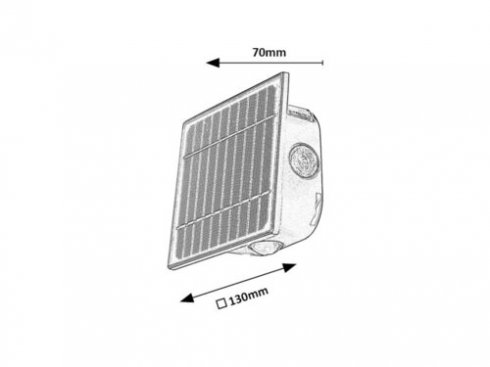 Solární svítidlo RA 77034-3