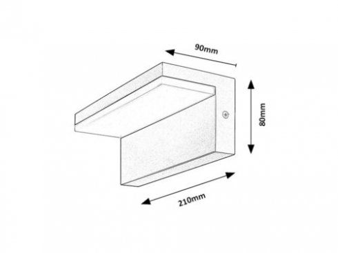 Venkovní svítidlo nástěnné RA 77092-3
