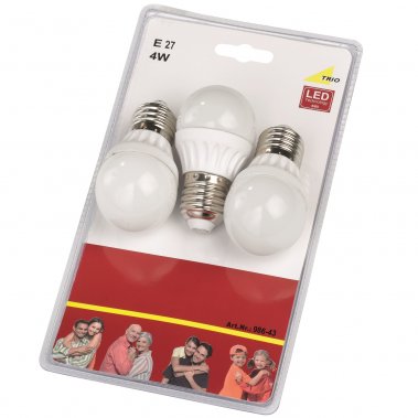 LED žárovka 4W E27 TR 986-43