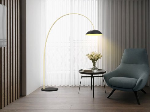 Stojací lampa se stmívačem LED  WO 3001-104-4
