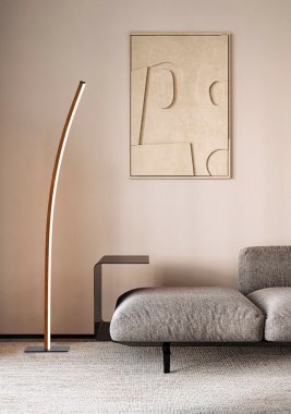 Stojací lampa se stmívačem LED  WO 3020-106-4