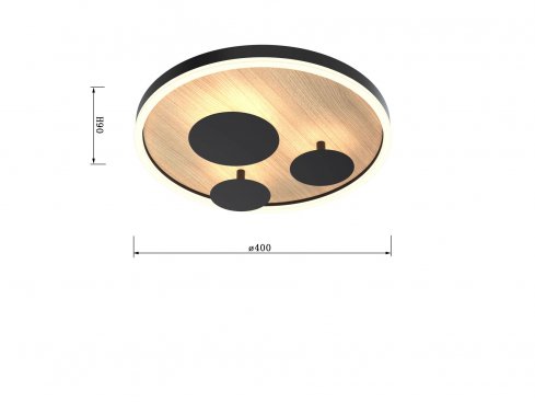 Stropní svítidlo LED  WO 9013-306S-3